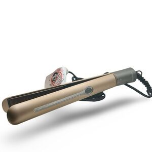 Nition Pro Hair Straightener 1" Argan Oil Tourmaline Ceramic Titanium Salon Tool